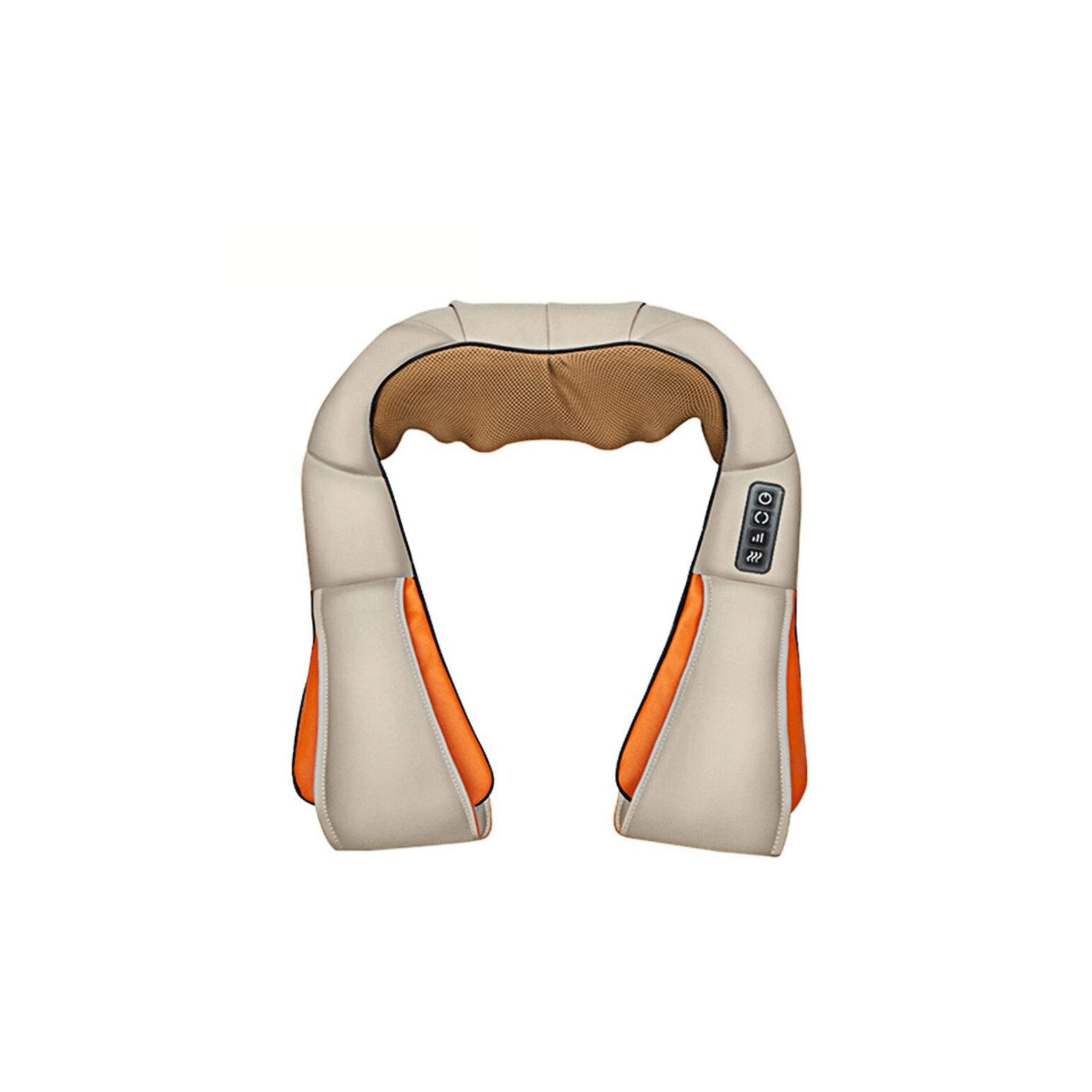 Cuscino per massaggio Shiatsu - Infrarossi - Massaggiatore per collo e schiena - Beige - 4 bottoni - Old (Google) old_google - Concept Palermo