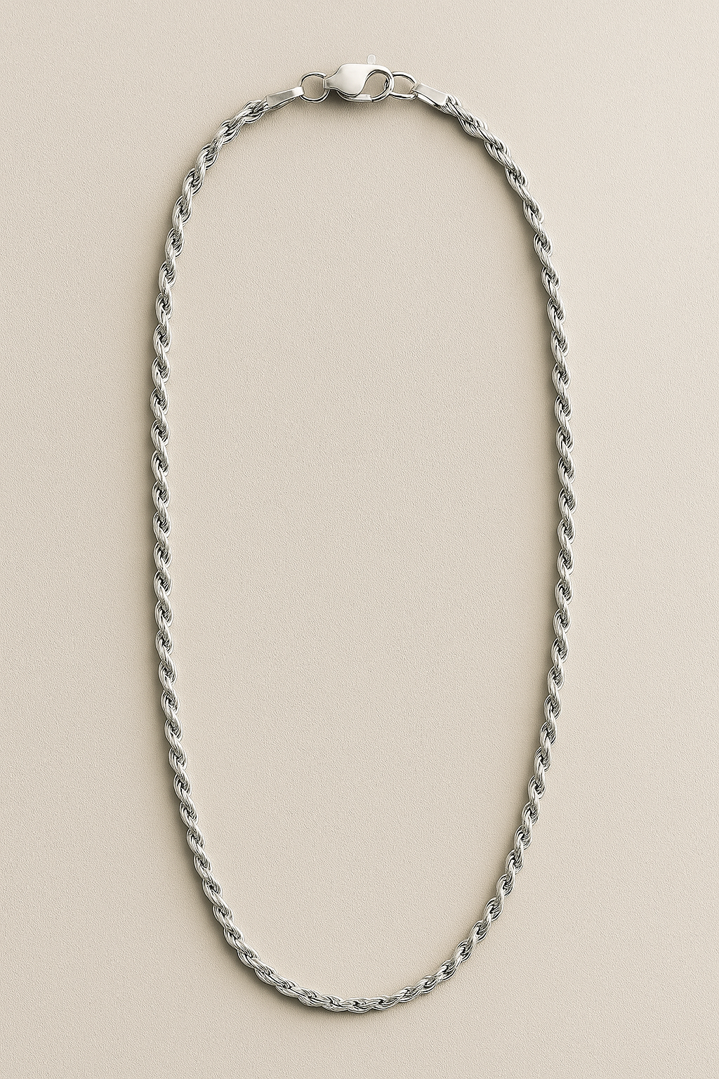 Finn | Collana in acciaio inossidabile a cordino - Argento - fashion men Necklaces for women women - Concept Palermo