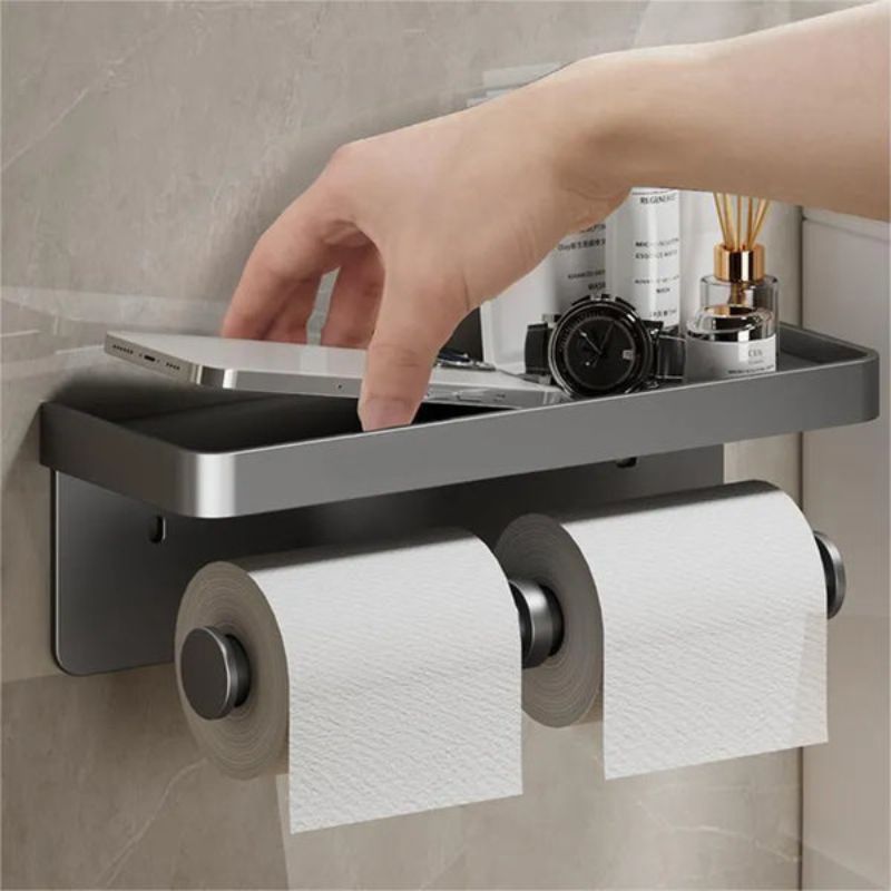 Porta rotolo di carta igienica multifunzionale Luxe Hold - - - Concept Palermo