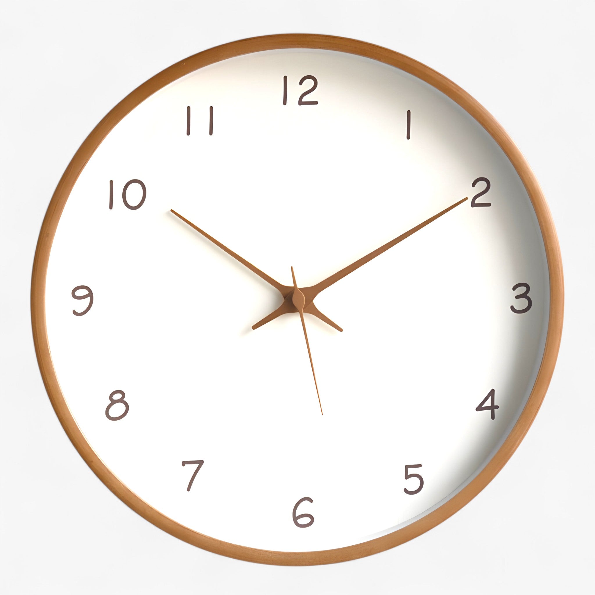 Charlie | Orologio da Parete in Legno Massello - Marrone - 1itemsoldjan16th loforay020824 loforay08022024 - Concept Palermo