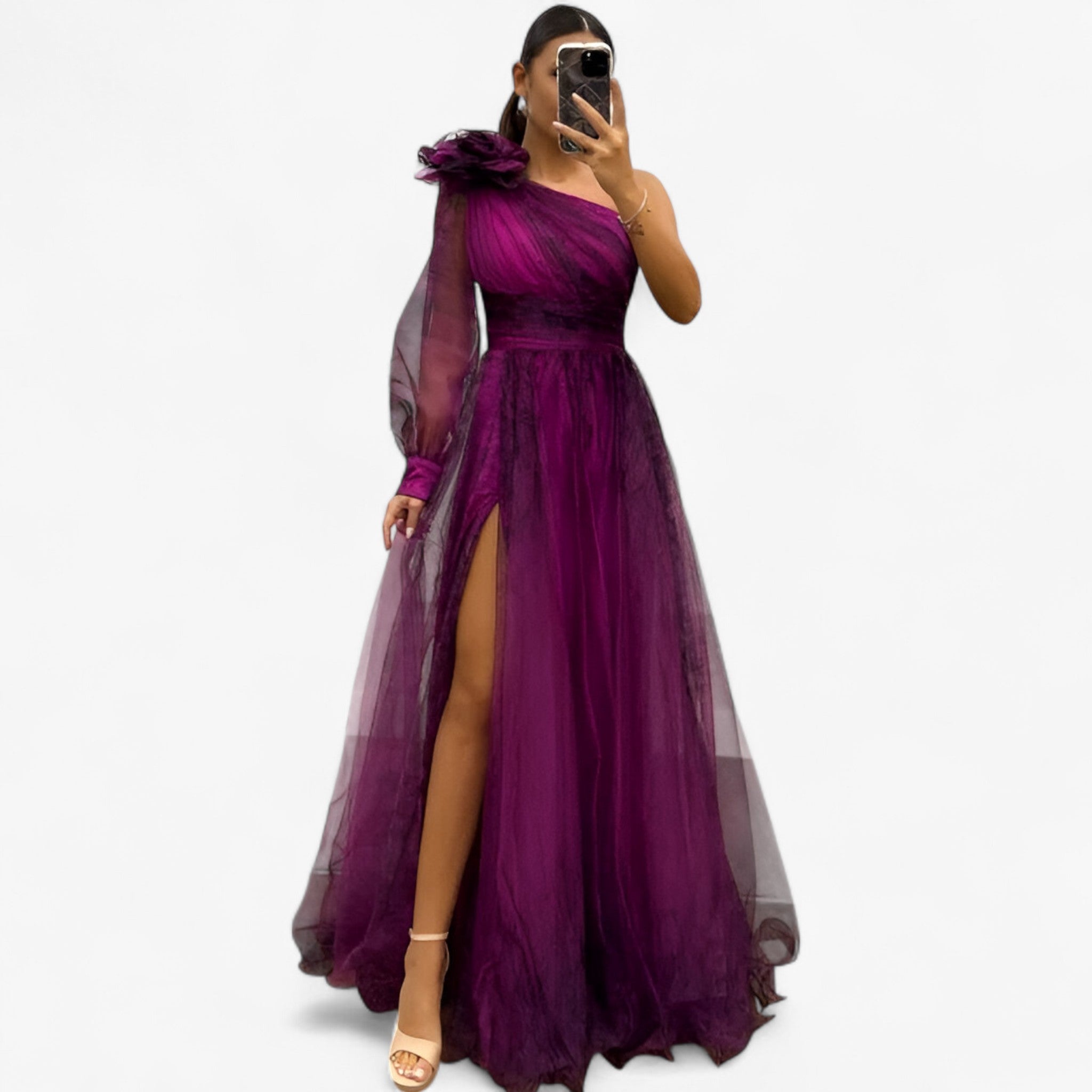 Alma | Maxi abito - Elegante e unico - - - Concept Palermo