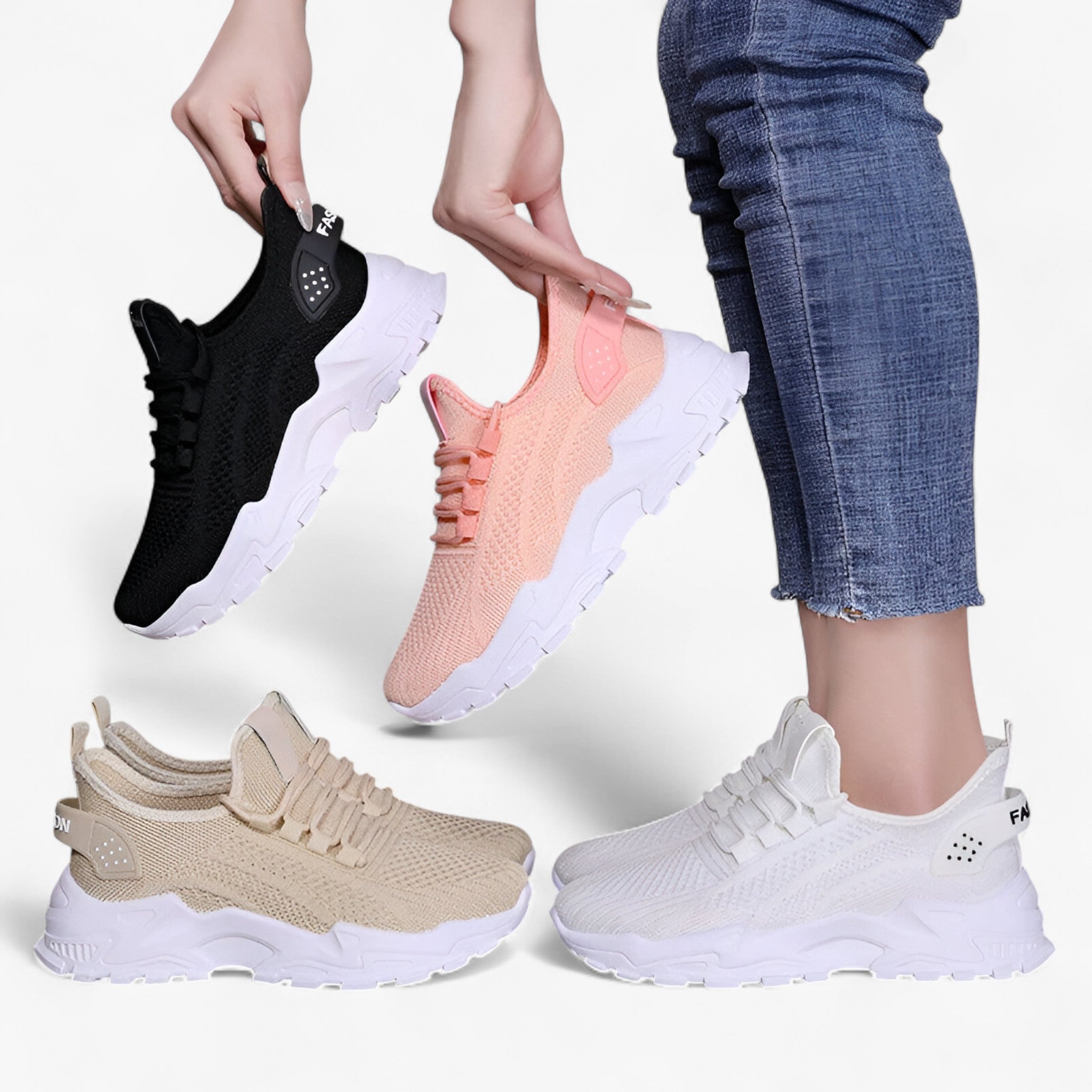 Liva | Scarpe da ginnastica da donna - Comfort e traspirabilità per tutto il giorno - - - Concept Palermo