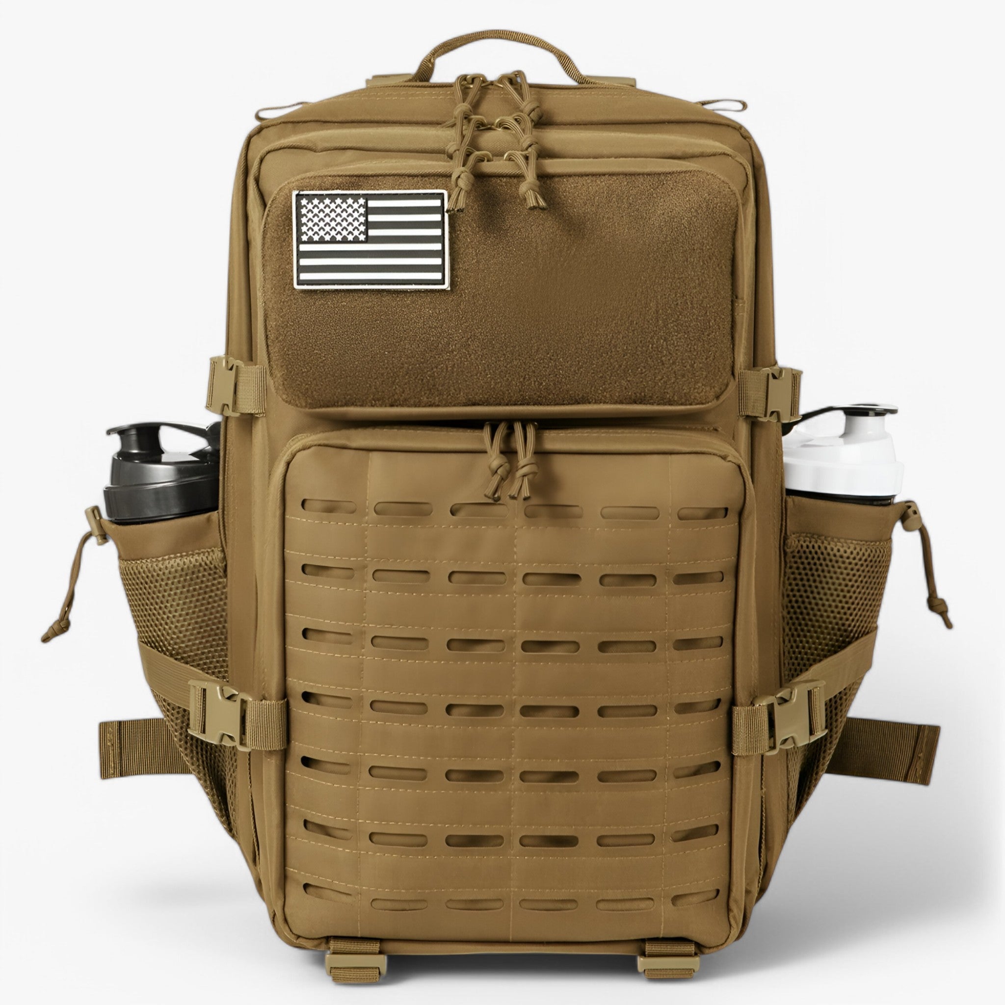 Zaino tattico - Duraturo eImpermeabile - 2.0 Khaki - Backpacks hiking backpacks - Concept Palermo