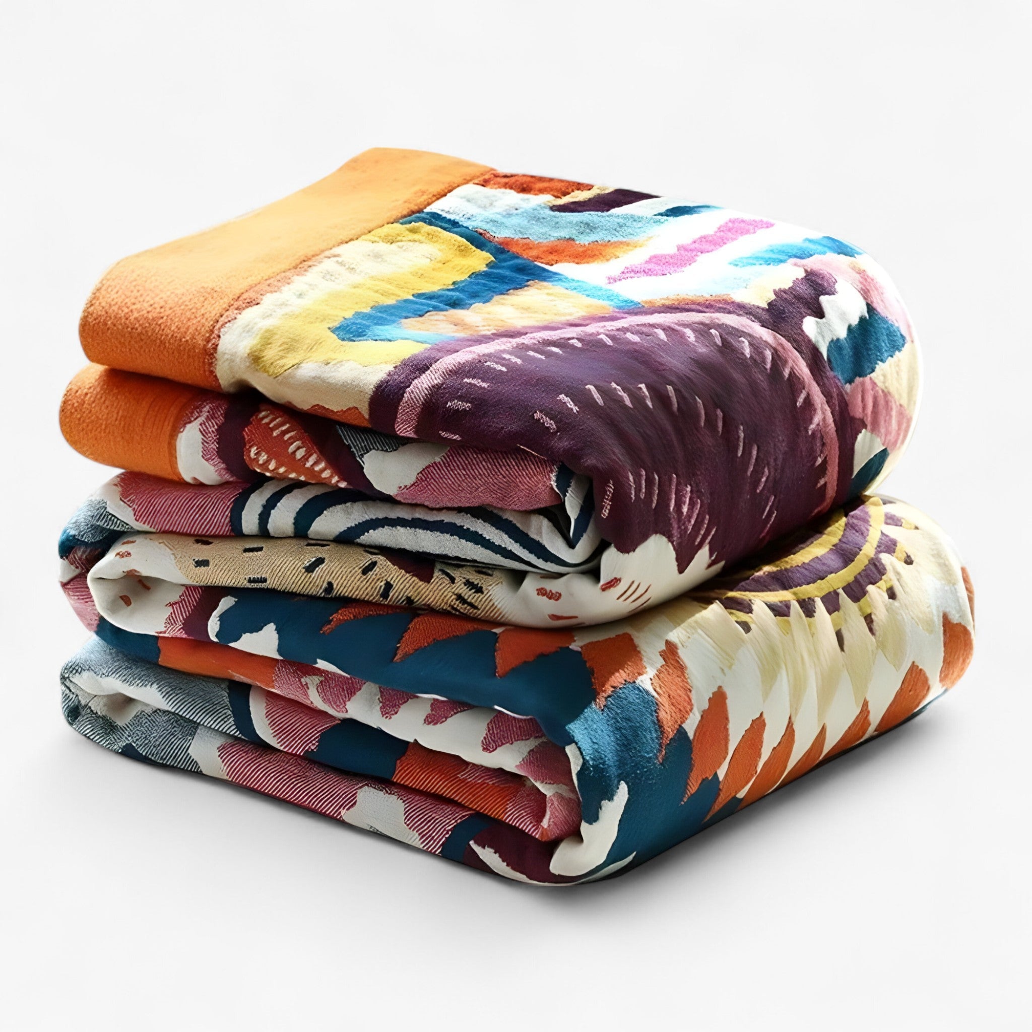 Maja-copriletto | Allegro e lussuoso! - - Blanket Blankets - Concept Palermo