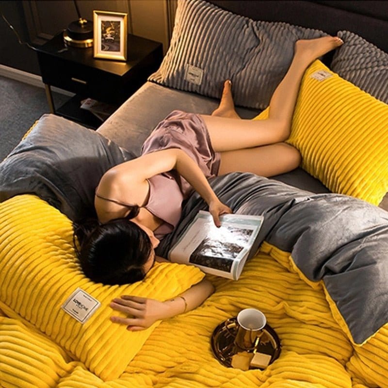 Vera - Morbido e caldo piumone invernale - - Bedding Bedroom Blankets Duvet Duvetcover Home Interior new_for_google Pillow Populair-tag - Concept Palermo