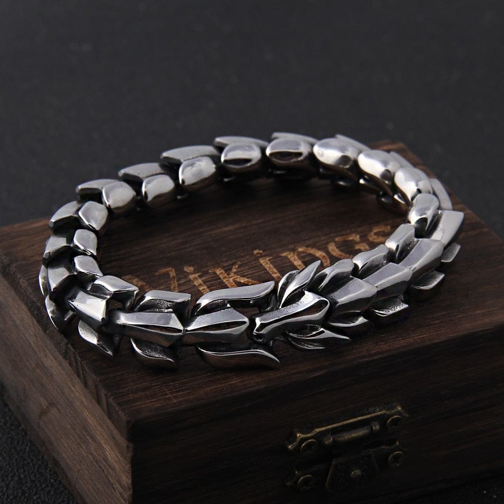 Bracciale vintage Ouroboros di Viking - - 5.039 new_for_google - Concept Palermo