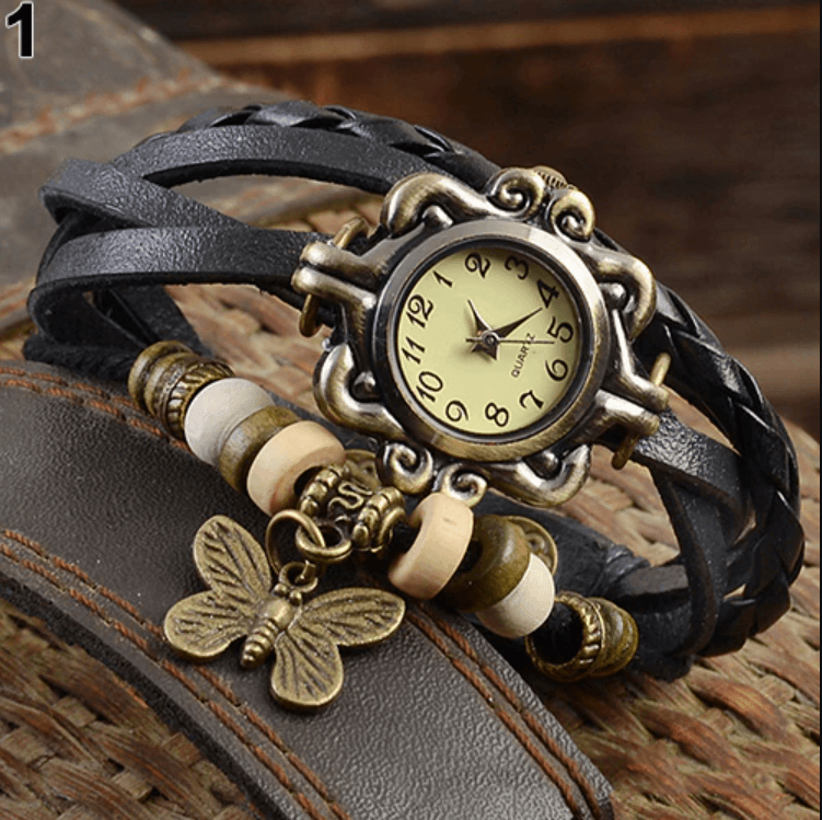 Orologio da polso vintage - Nero - bracelet Horloges watch watches - Concept Palermo