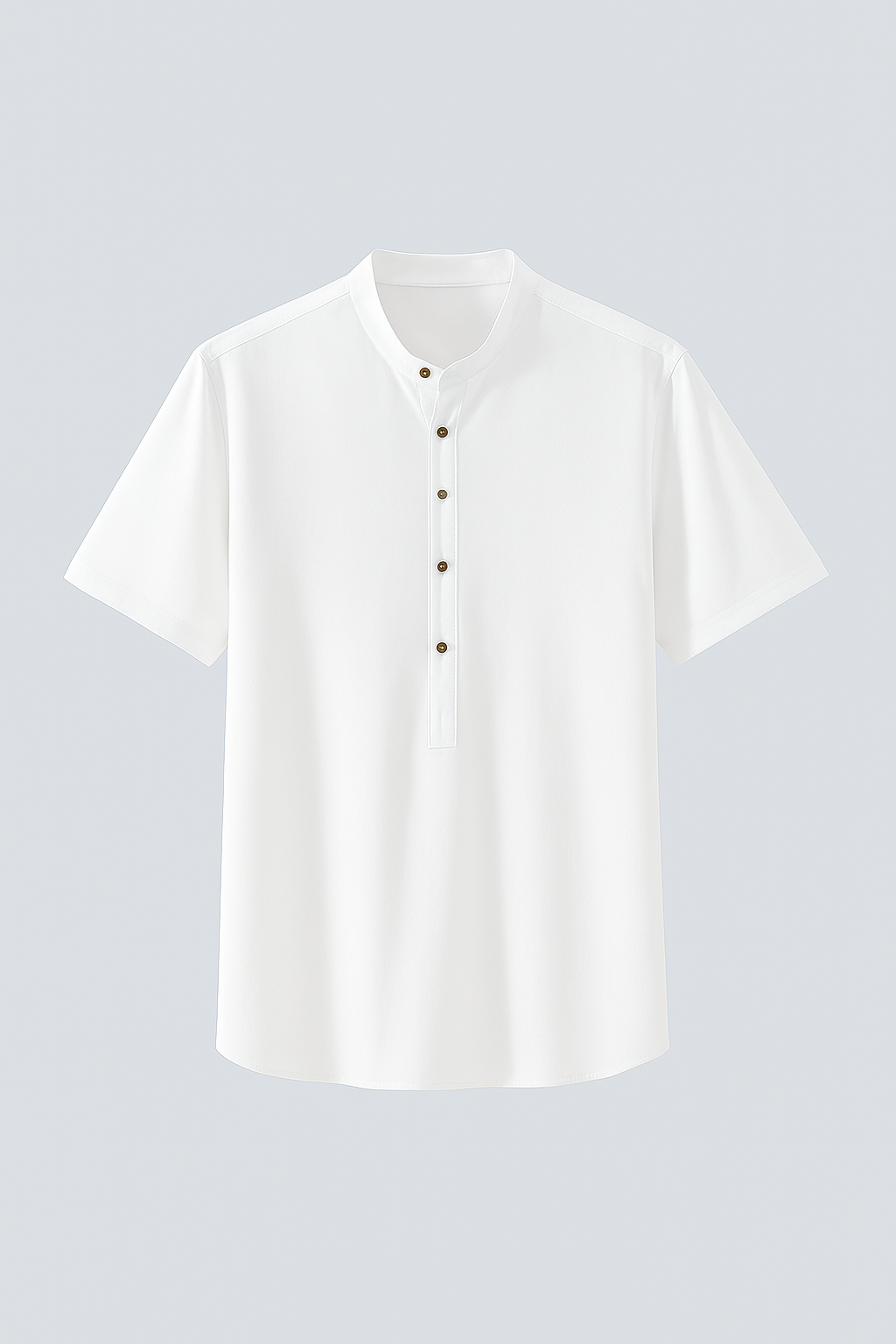 Mason | Camicia in lino leggera da uomo a maniche corte - Bianco - Shirts Shirts heren Shirts men - Concept Palermo