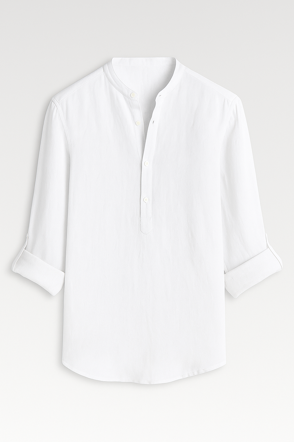 Alix | Camicia leggera da uomo in lino - Bianco - men Shirts - Concept Palermo