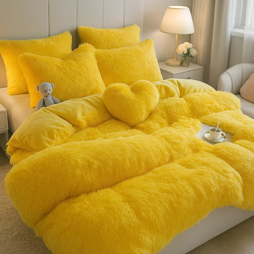 Softy | Set (5 pezzi) Coperta in microfibra morbida e spessa per l'inverno - - Blankets Fleece - Concept Palermo